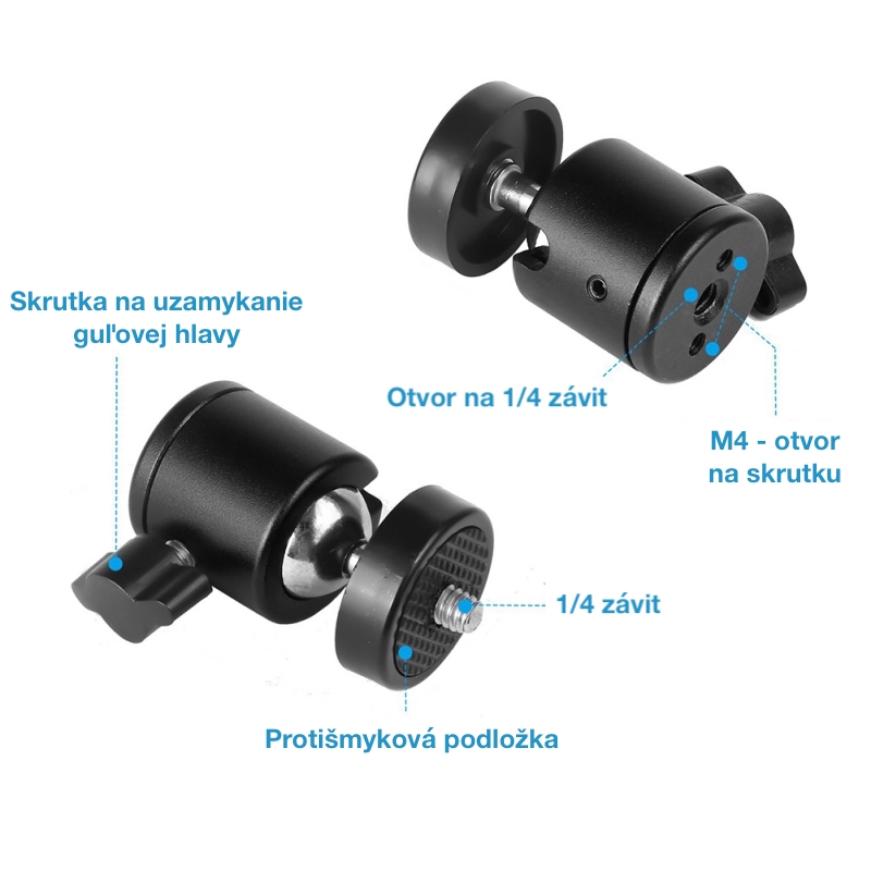 Stativová guľová hlava 2